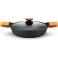 ΗΜΙΧΥΤΡΑ BRA EFFICIENT Α430532 (32CM / 5LT / BLACK / ΓΥΑΛΙΝΟ ΚΑΠΑΚΙ)